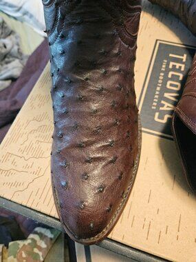 EXOTIC OSTRICH  COWBOY BOOTS